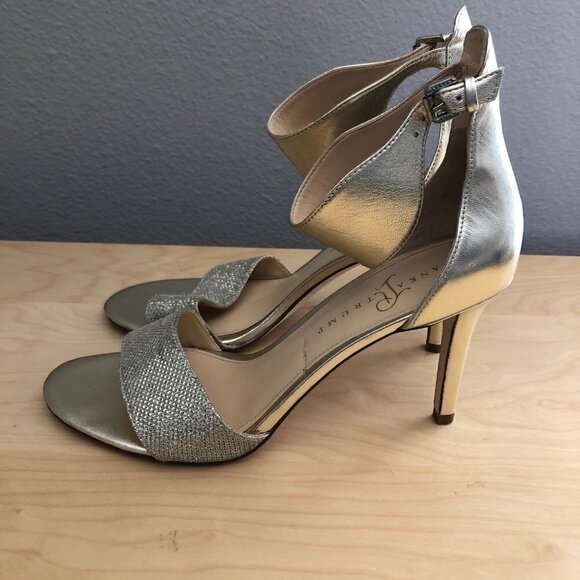 IVANKA TRUMP Ankle Wrap Stiletto Heels - Picture 1 of 16
